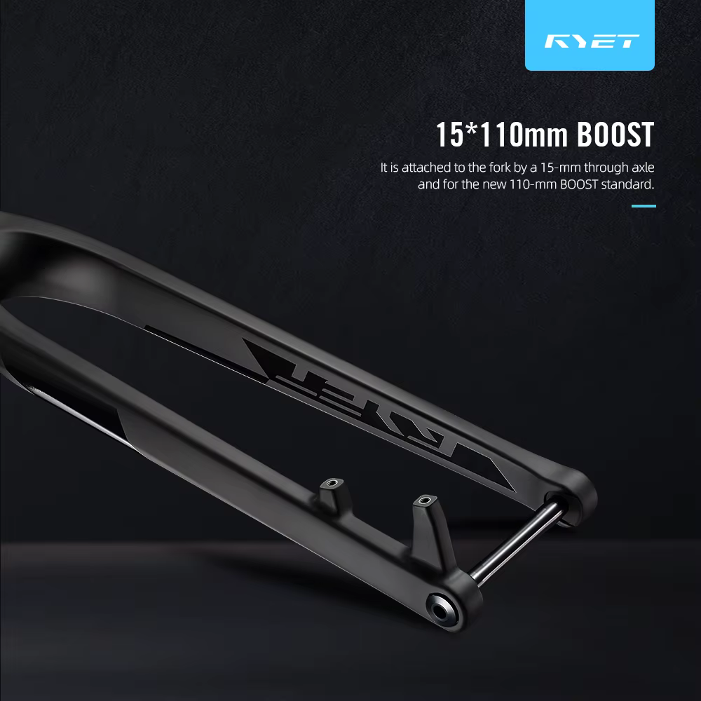 RYET – fourche rigide ultralégère en carbone pour vtt