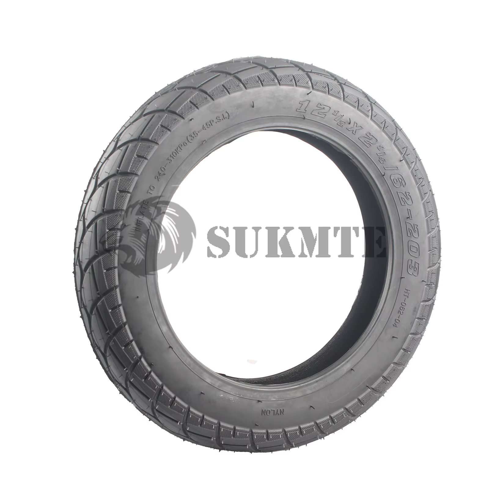 Pneu de 12 pouces (62 -203)12 1/2X2 1/4 poussette de vélo urbain pour pneus extérieurs de Scooter électrique convient à
