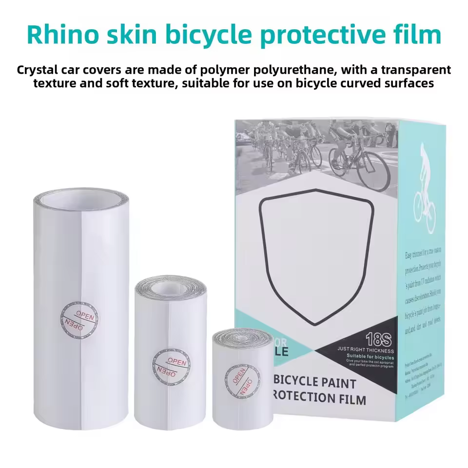 Autocollant de protection de cadre de vélo pour VTT et vélo de route