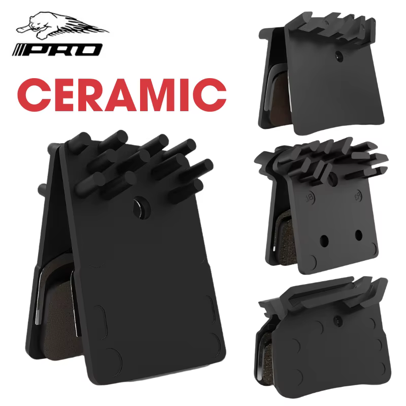 Plaquettes de frein de vélo IIIPRO, plaquettes de frein à disque hydraulique en céramique, résistantes à l'usure, dissipation de la chaleur, accessoires de cyclisme sur route et en gravier