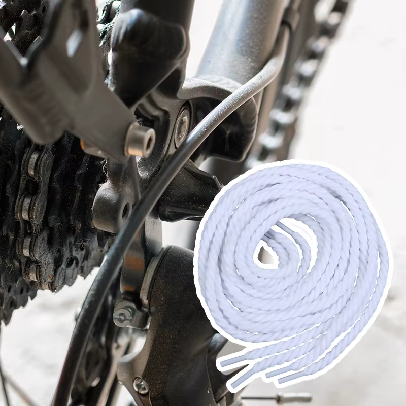 1/2/5 Paires de Cordes de Nettoyage en Coton pour Cassette de Vélo