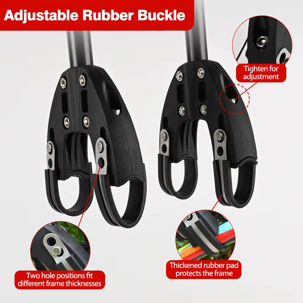 Porte-bagages arrière réglable en métal NEWBOLER pour vélo