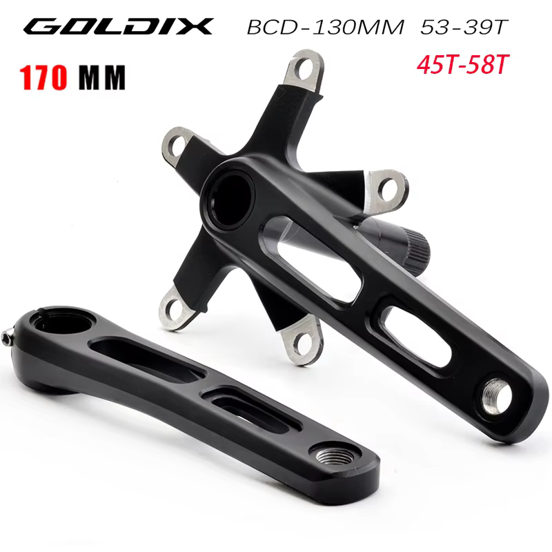 GOLDIX 130BCD-Pédalier de vélo de route 45-58T