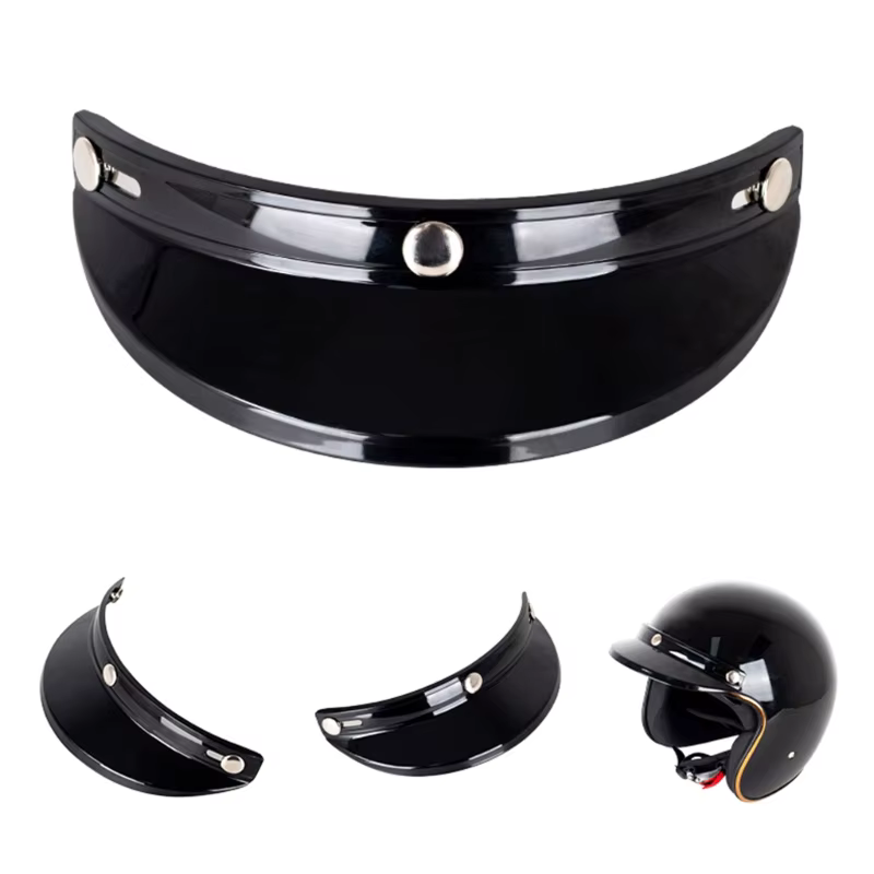 Hurbike-Pare-vent rabattable pour casque