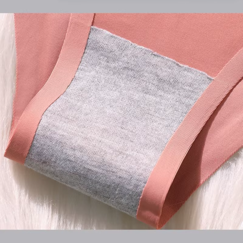Lot de 4 culottes brésiliennes sans couture pour femme, lingerie sexy en soie glacée, taille basse, douces, unies, ultra-fines, style bikini