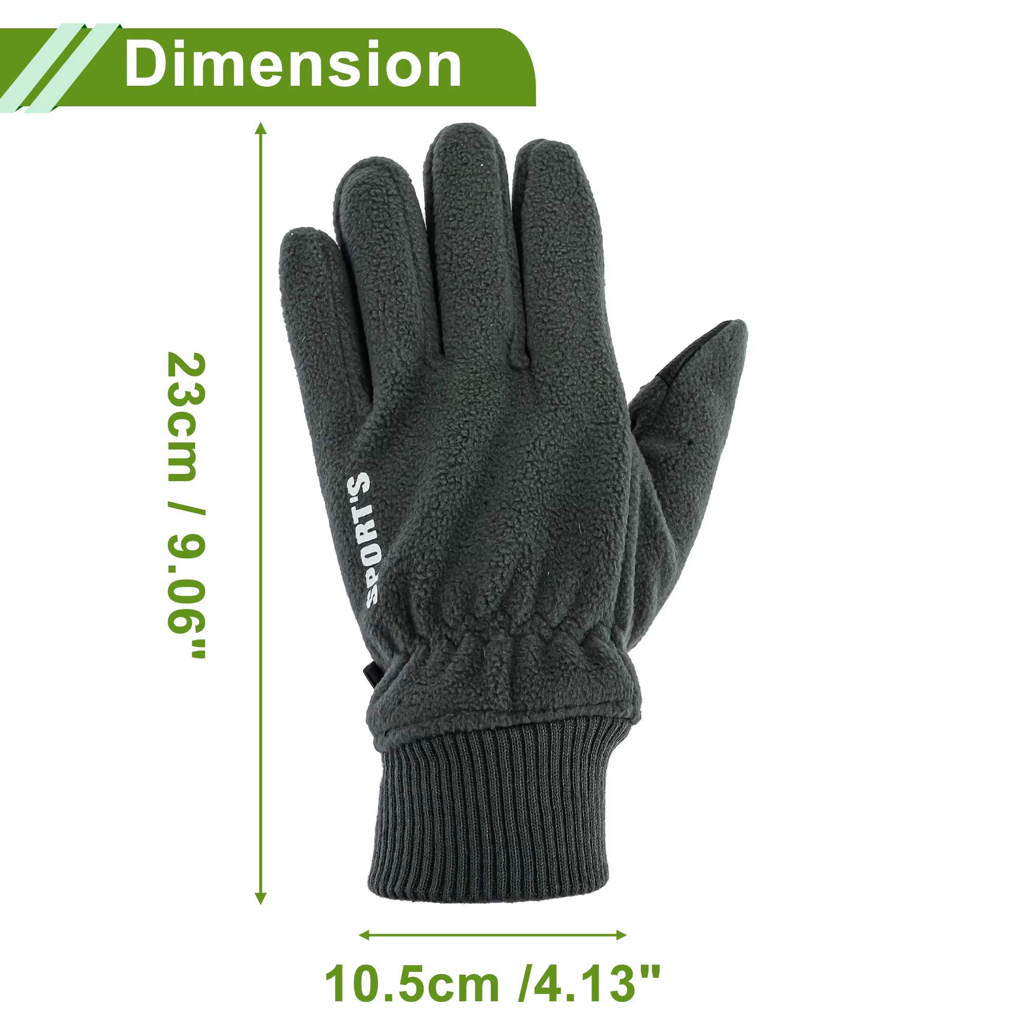 X Autohaux Gants de cyclisme pliables à doigts complets pour hommes