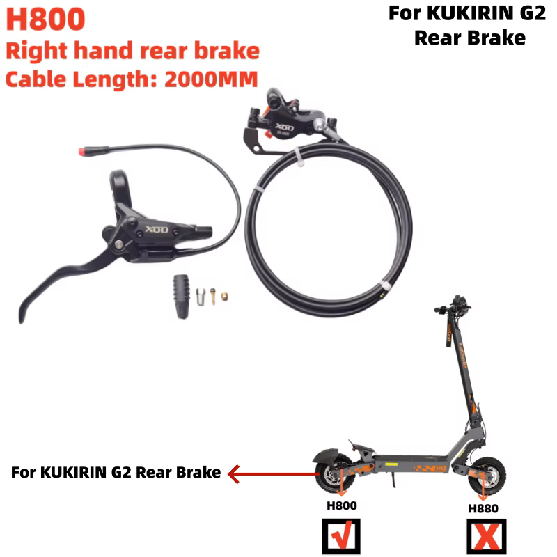 Frein de scooter électrique KUKIRIN 2PIN pour KUKIRIN G2