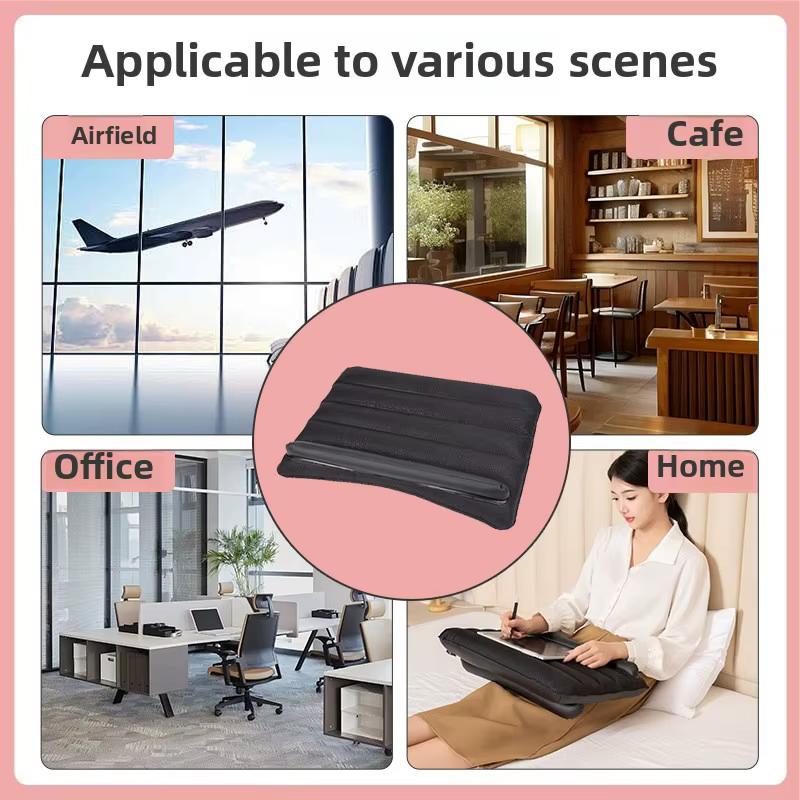 Bureau d'ordinateur Portable pliable, bureau gonflable Portable, Table de travail, lit, bureau de jeu de lecture, bureau d'ordinateur Portable