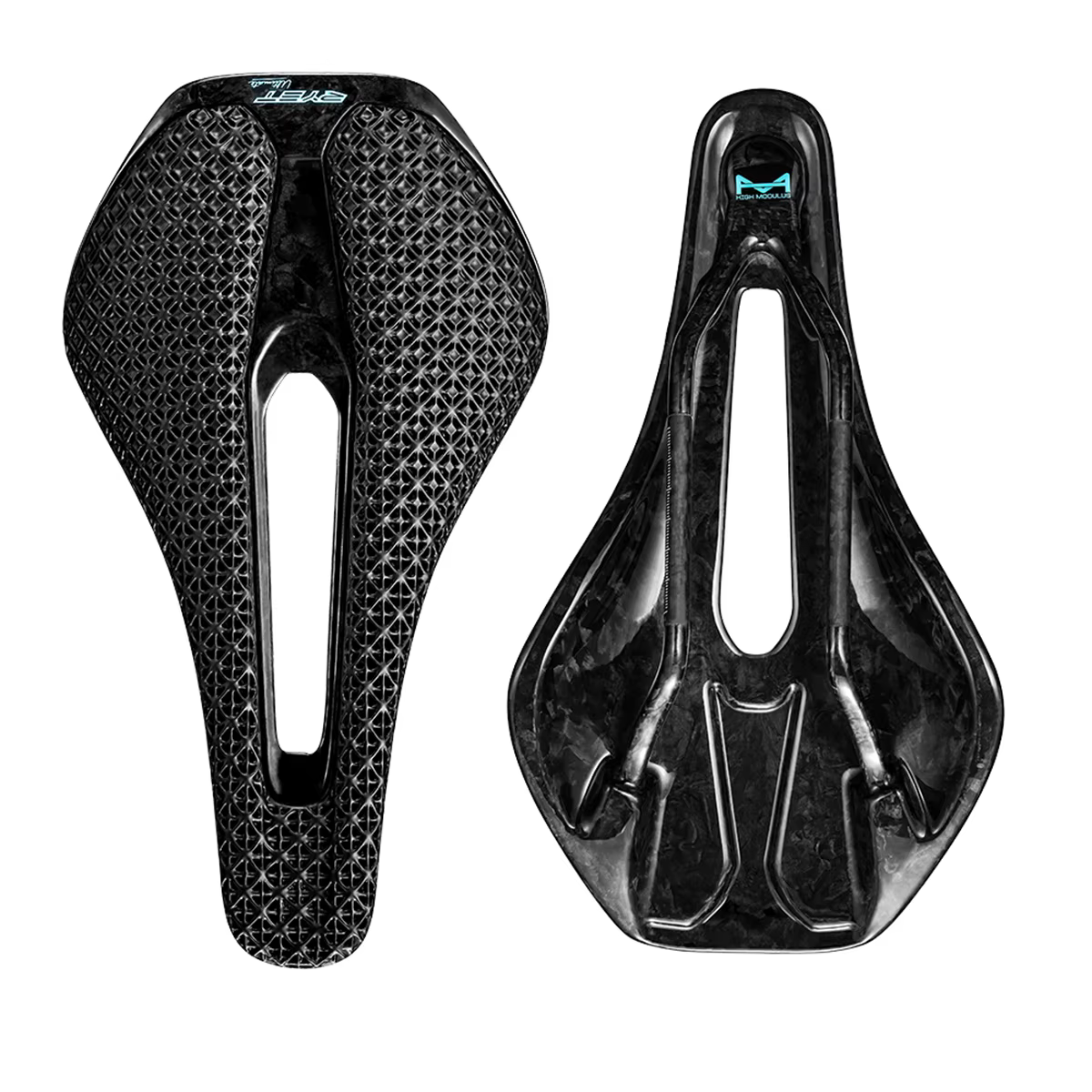 Selle de vélo imprimée en 3D ultralégère en carbone pour VTT