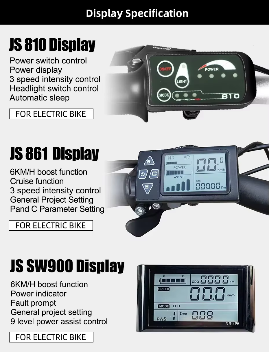Kit de conversion de vélo électrique 36V 48V 250W 350W 500W
