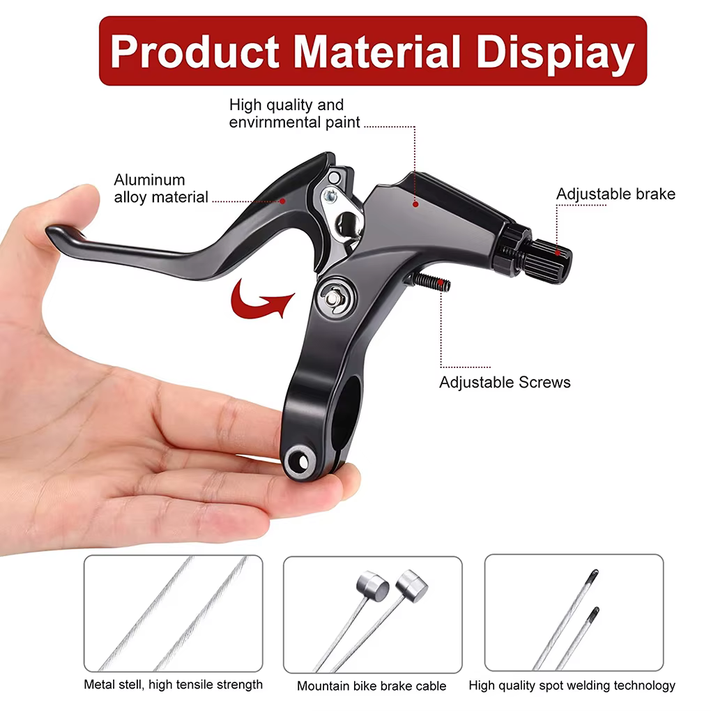 6 pièces/Kit vélo de montagne V frein Portable détachable réglable Sport de plein air pièces de rechange composant