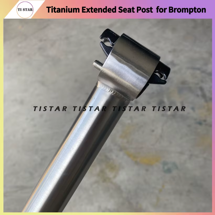 Tige de selle en titane pour vélo Brompton