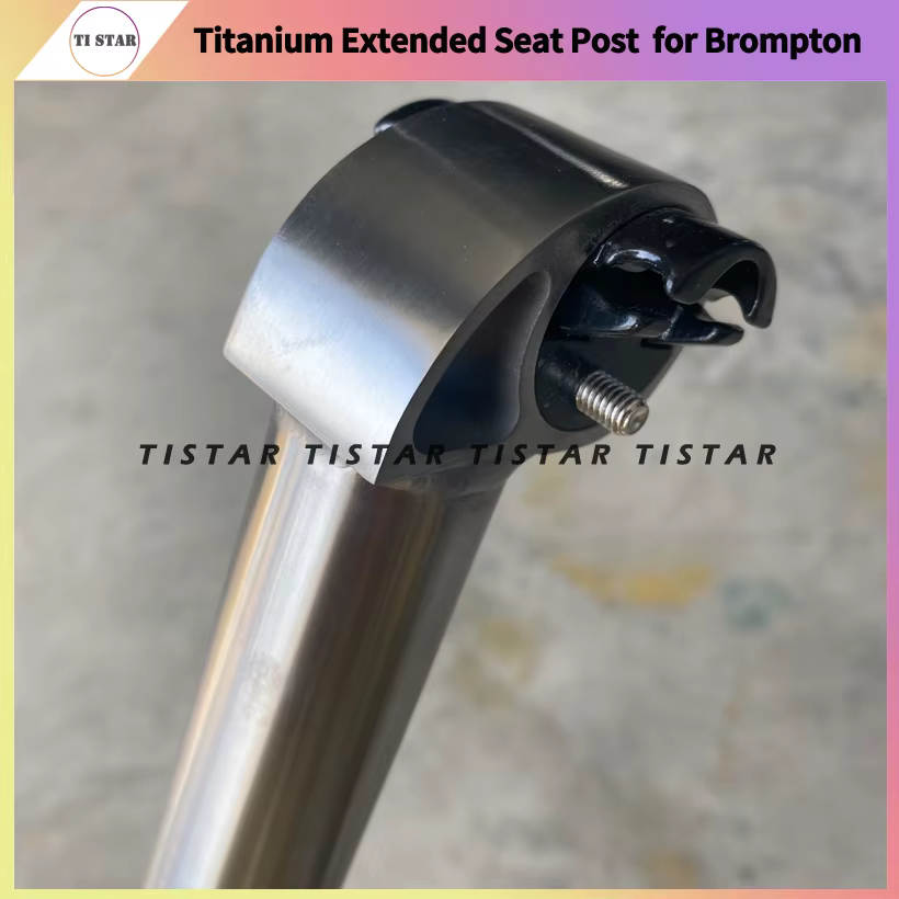 Tige de selle en titane pour vélo Brompton