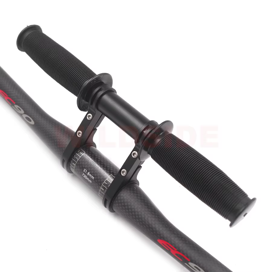 Guidon de siège de vélo vtt enfant monté sur le devant 250mm pour enfants